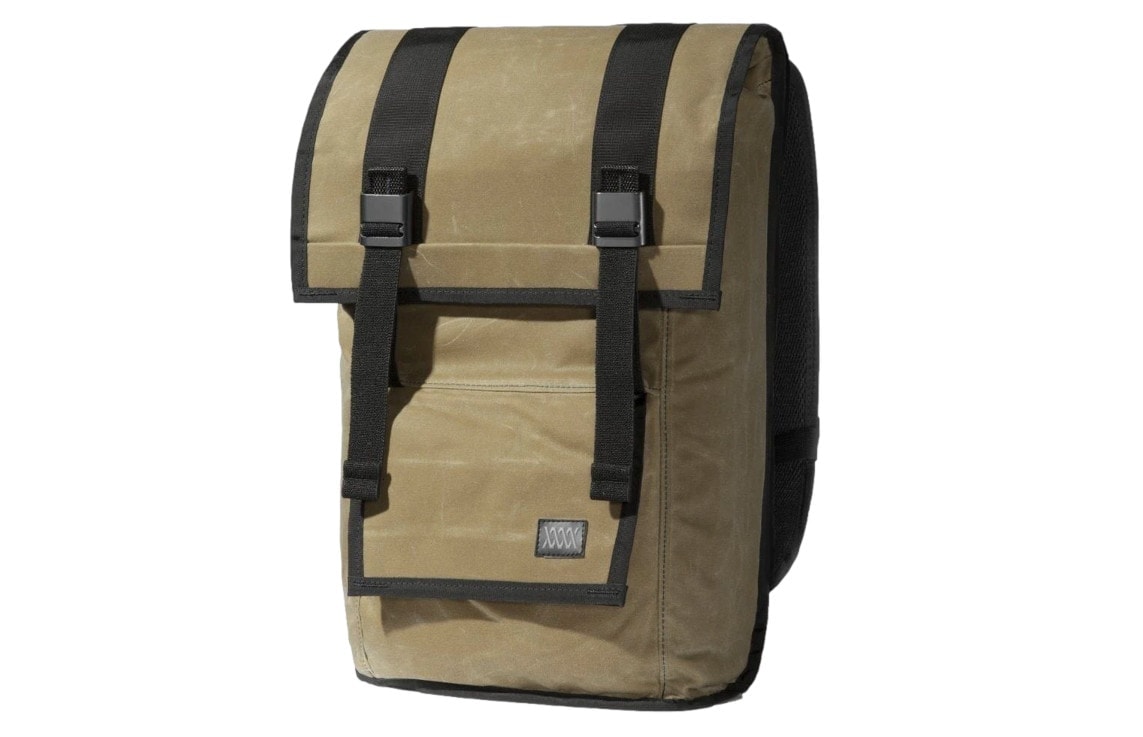 mission workshop waxed canvas backpack