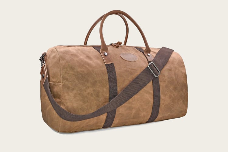 22 Timeless Waxed Canvas Duffle Bags Options for Travel 