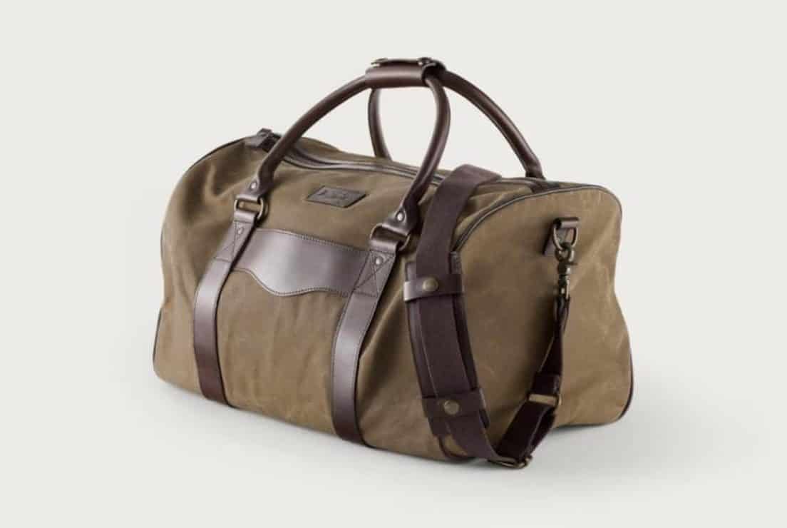 12 Timeless Waxed Canvas Duffle Bags Options for Travel - Territory Supply