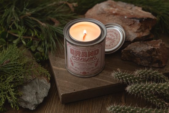 outdoor inspired candles