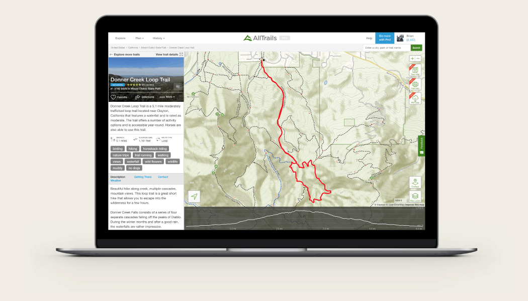 alltrails on mac