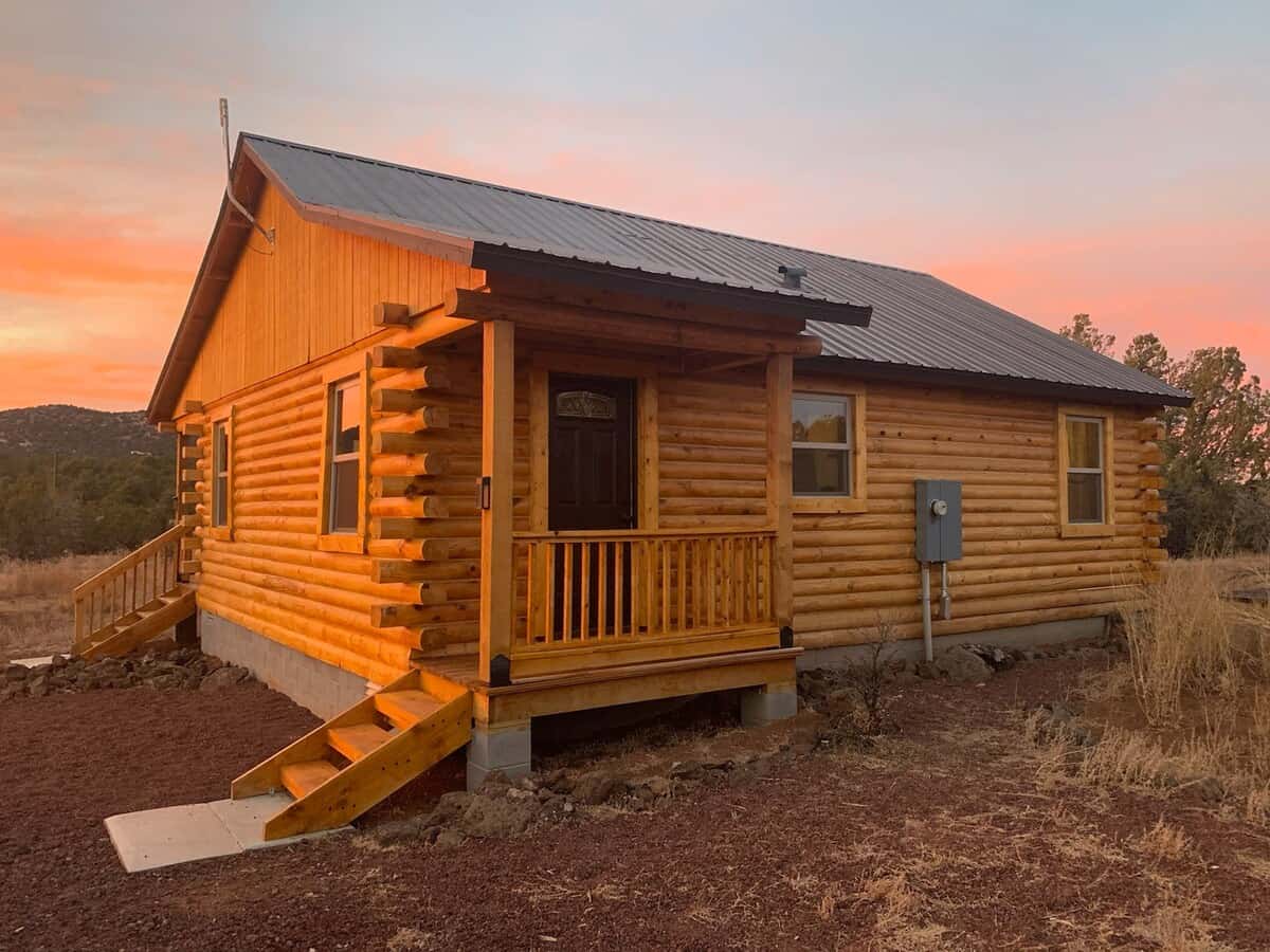 williams log cabin rental