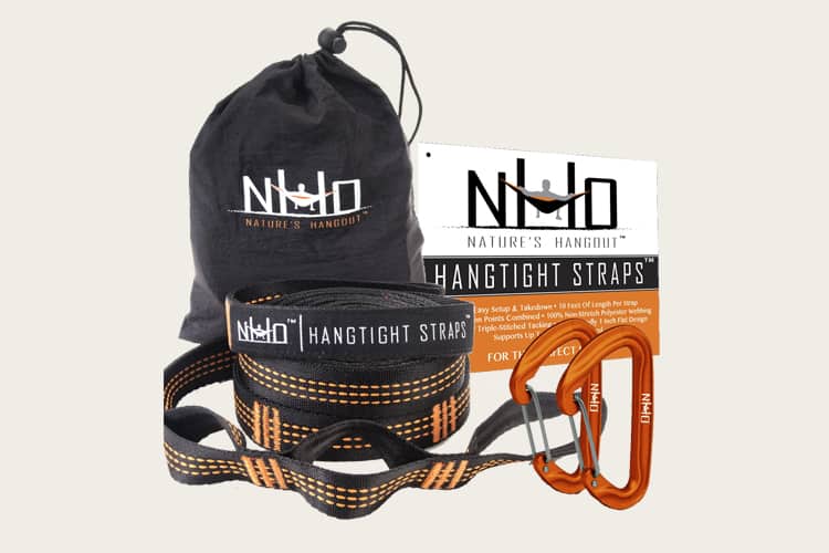 HangTight Hammock Straps With Carabiners
