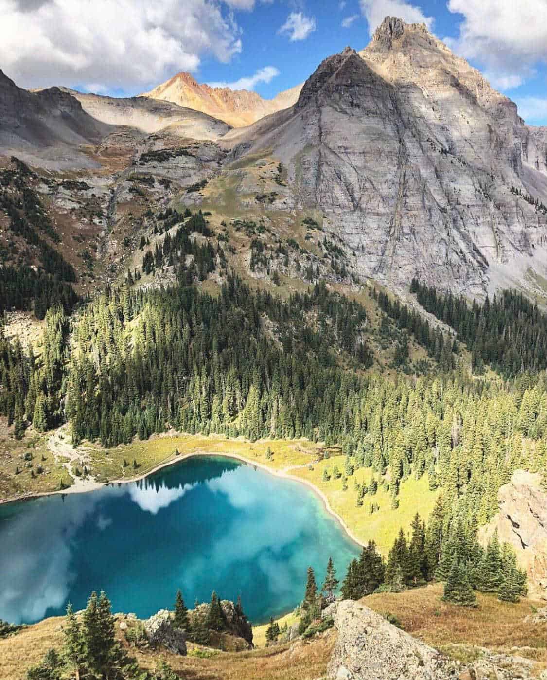 blue lakes trail colorado