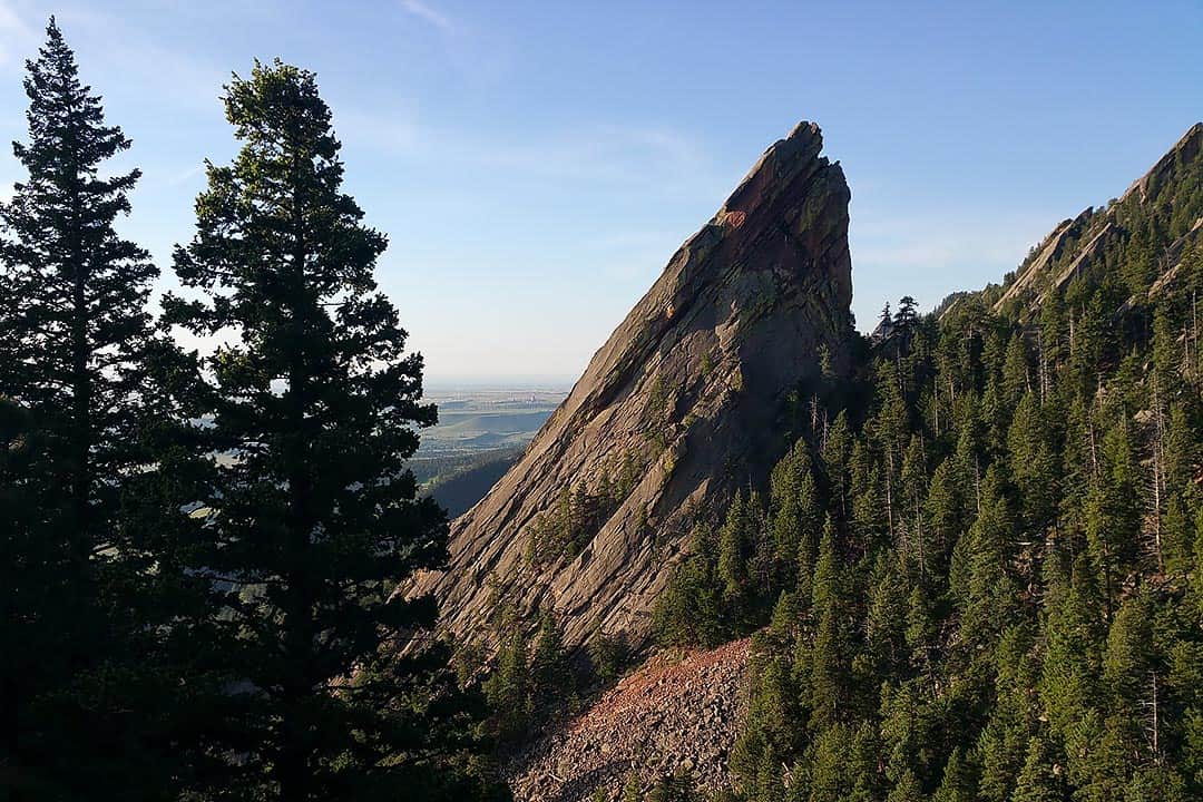 first and second flatirons hike