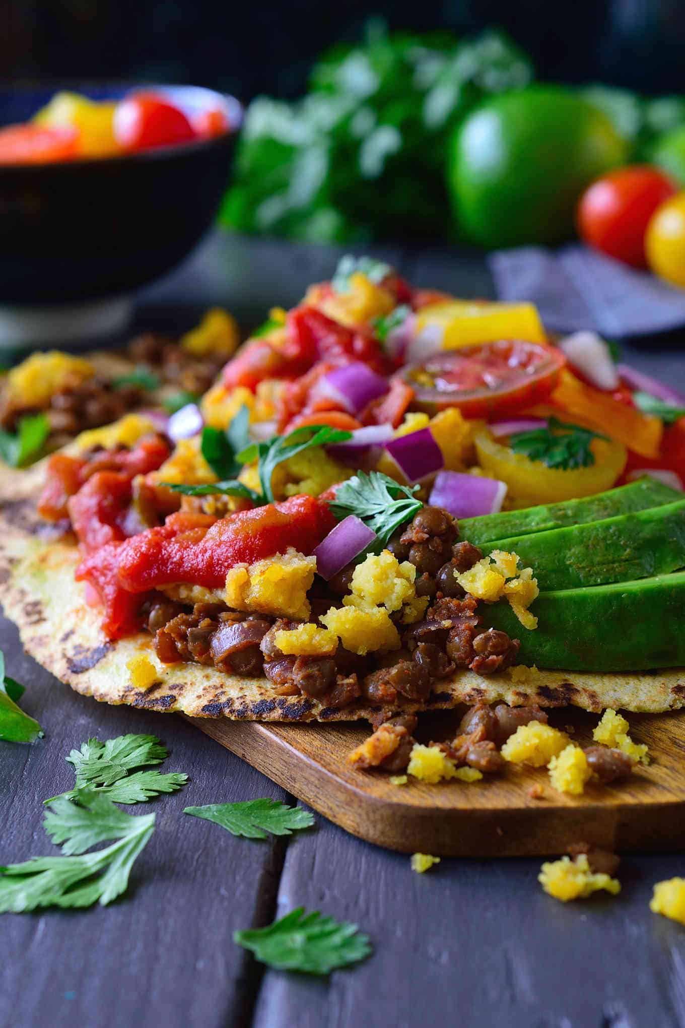 vegan breakfast tacos