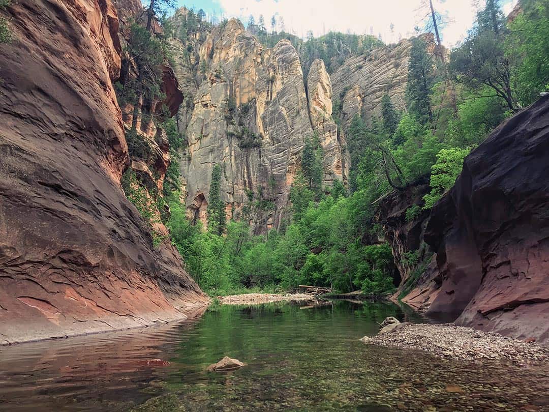 Backpacking West Fork of Oak Creek: From Populous to Seclusion