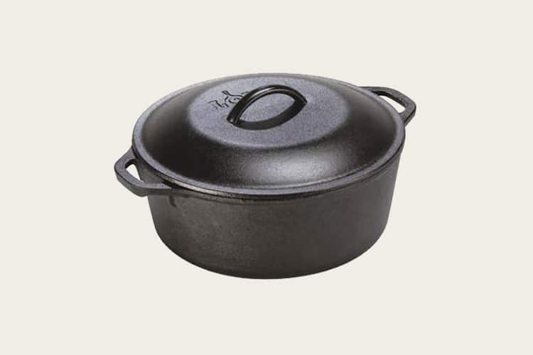 Lodge 5 Quart Cast Iron Dutch Oven