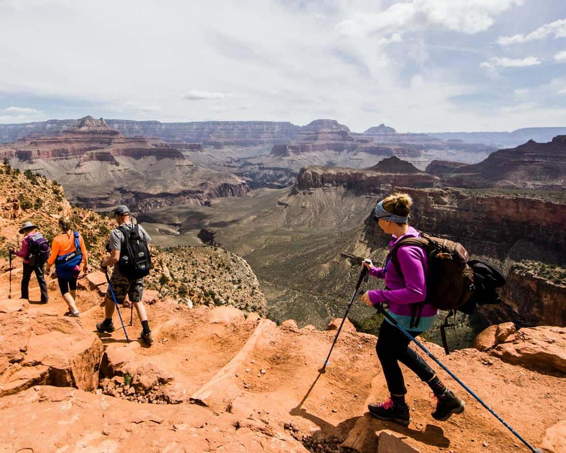 oars grand canyon hiking tour