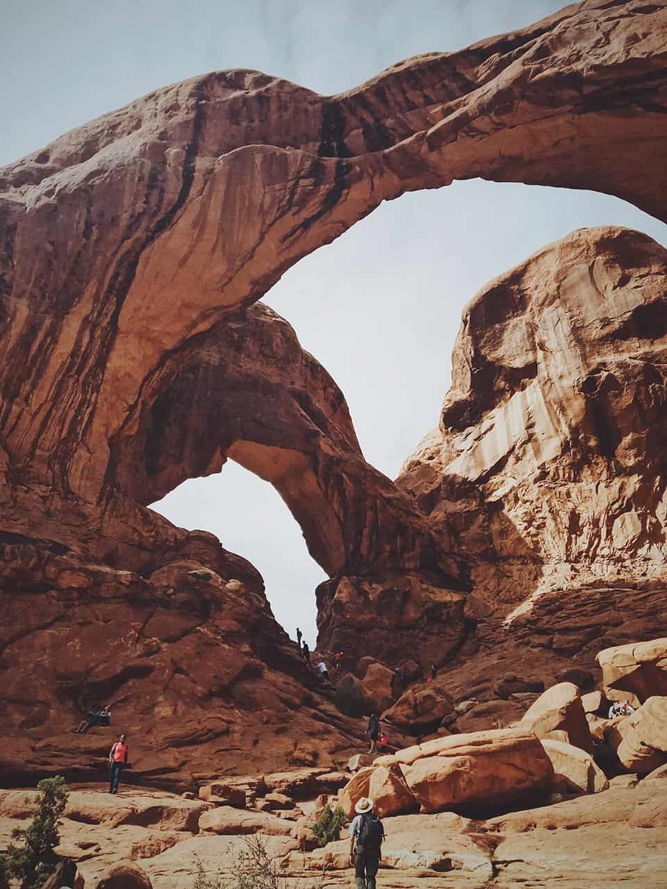 double arch hike