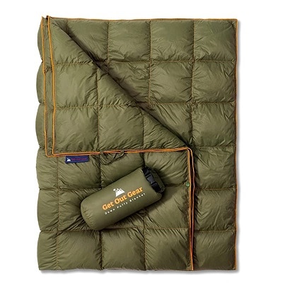 down camp blanket