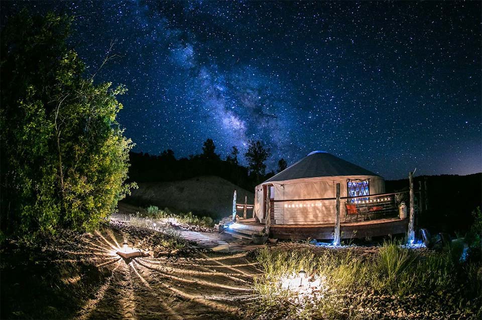 utah yurt rental