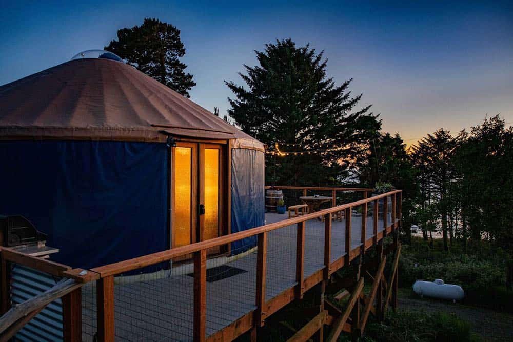 otter rock surf yurt oregon