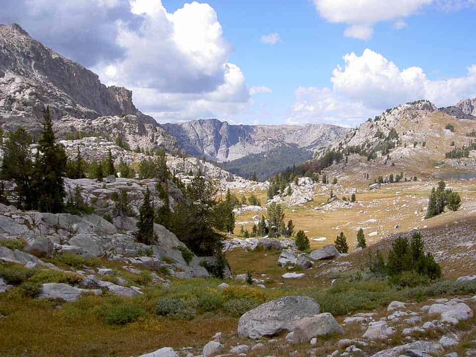 Lozier Lakes Wind River Range