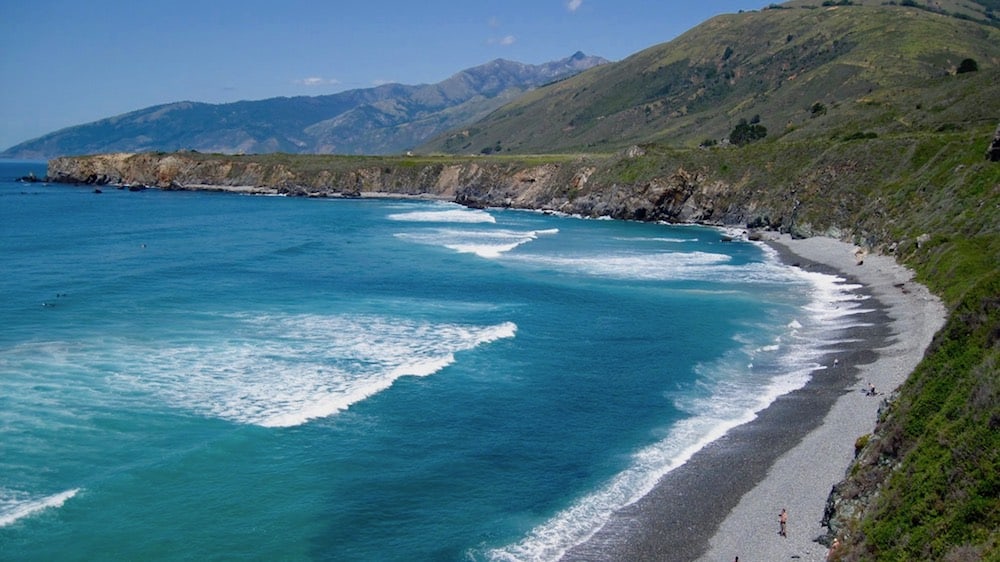 Sand Dollar Beach in Big Sur California