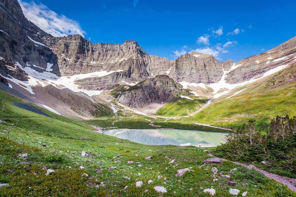 cracker lake glacier