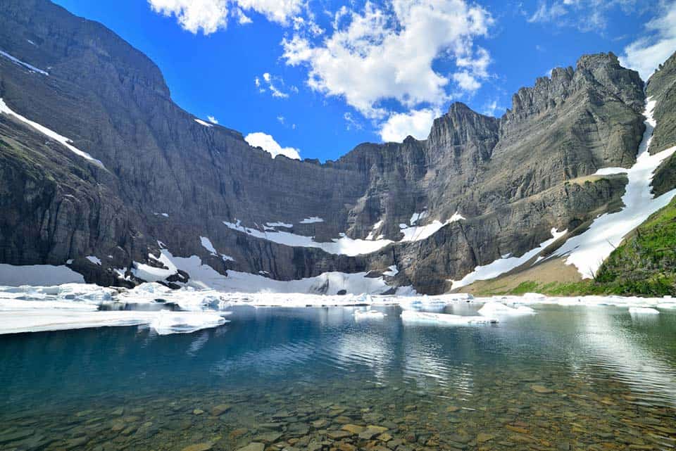 iceberg lake glacier np