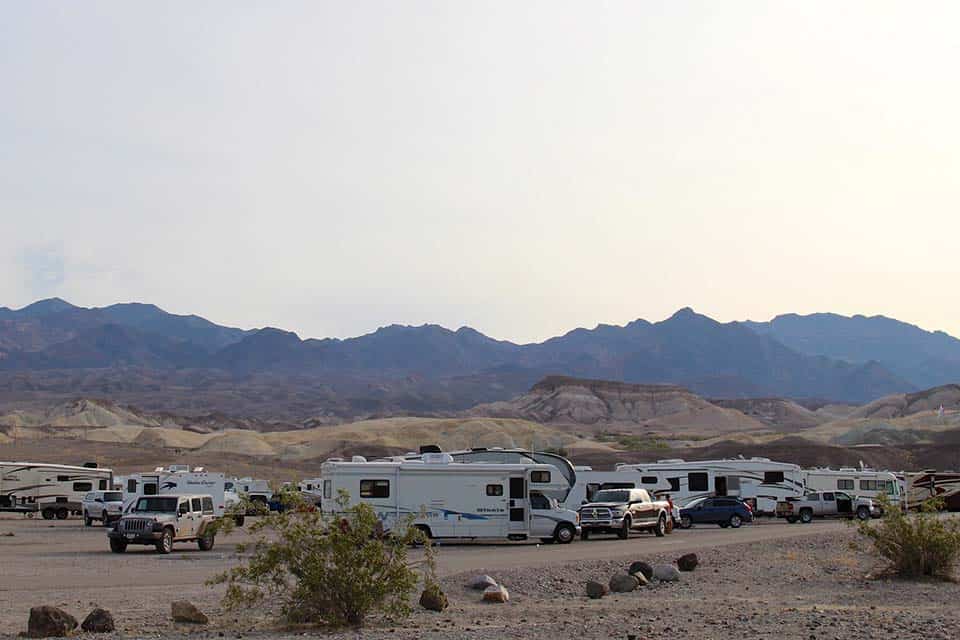 sunset campground death valley