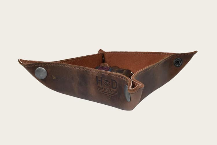 Hide & Drink Leather Catchall