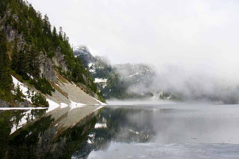 snow lake washington