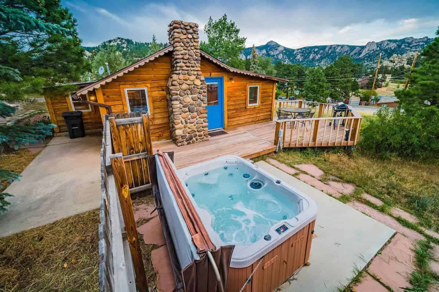 estes park airbnb cabin