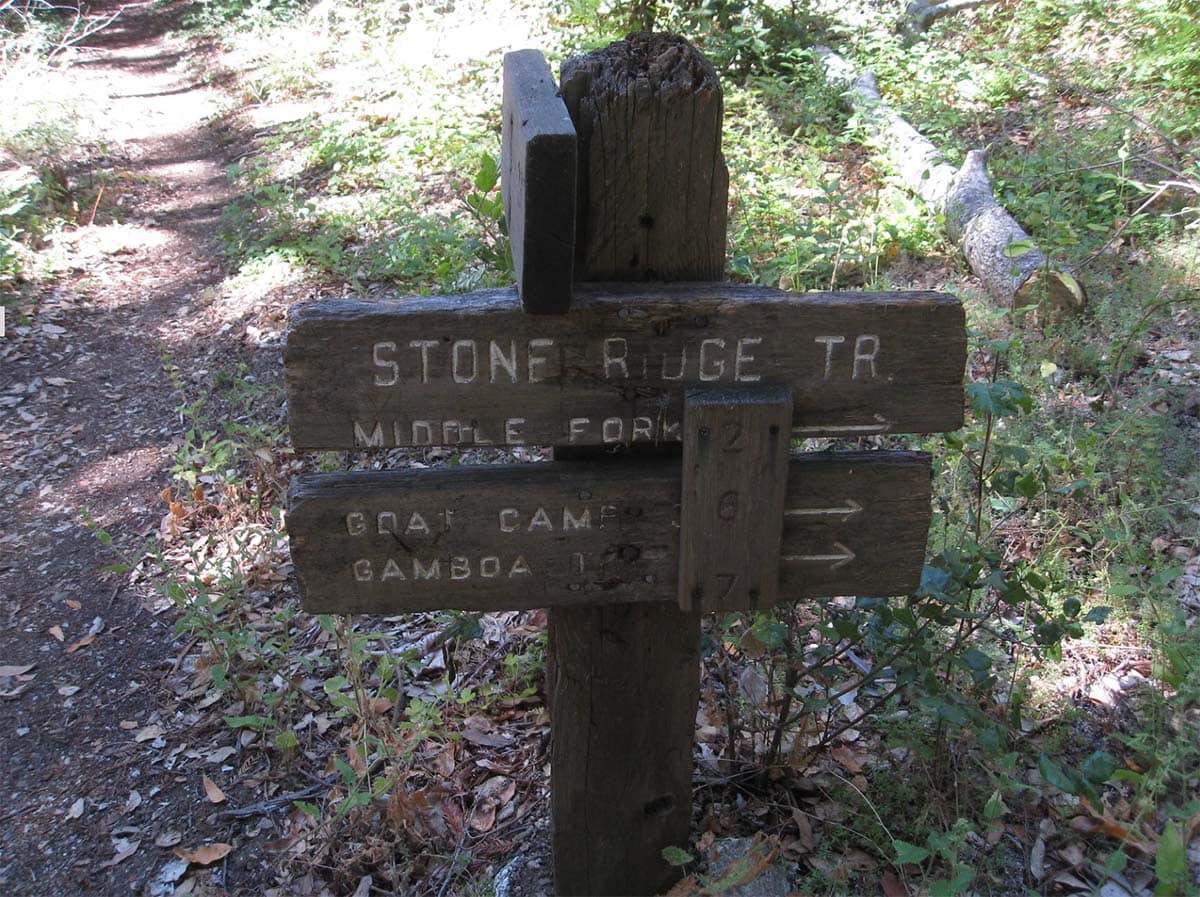 stone ridge trail big sur