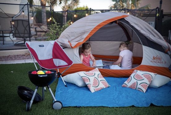 backyard camping ideas
