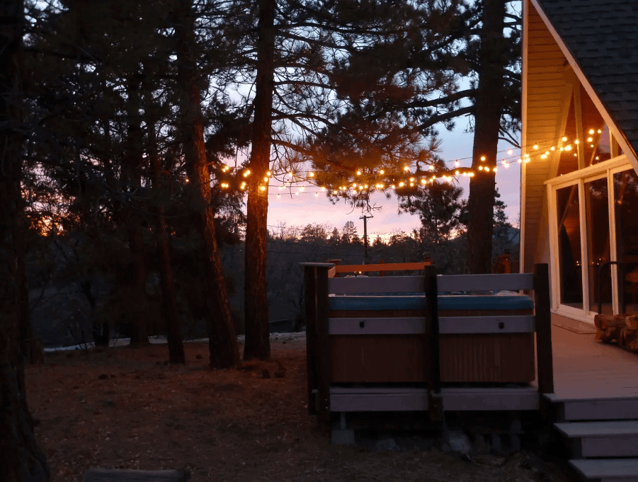 Rustic A-Frame Cabin