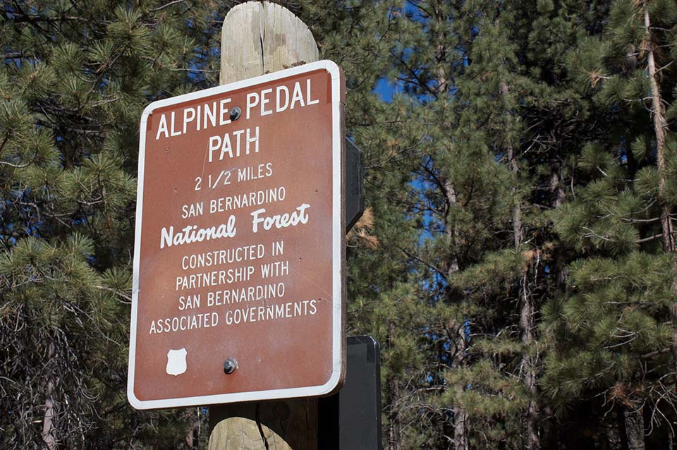 alpine pedal path