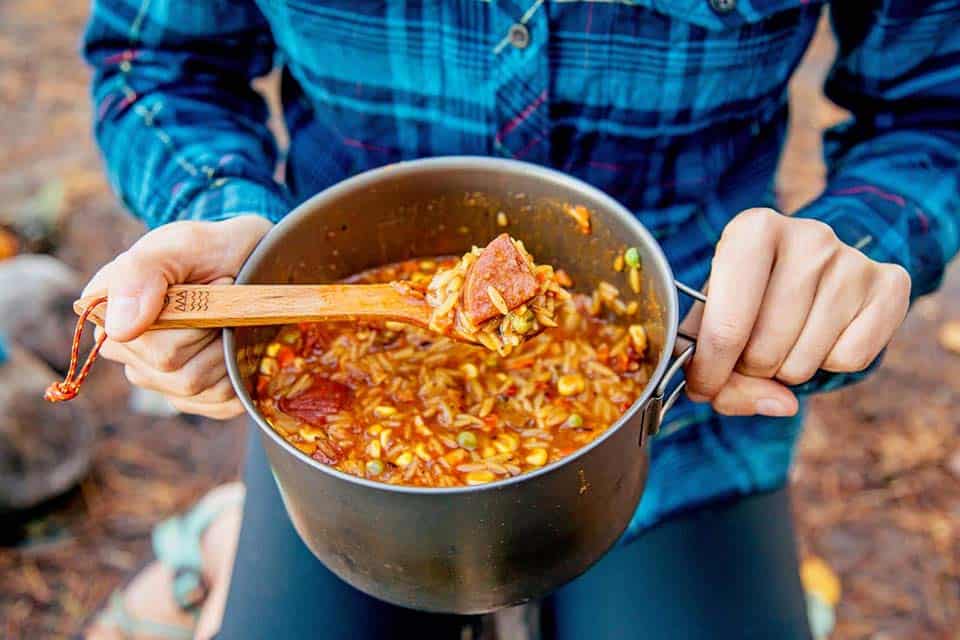 jambalaya camping meal