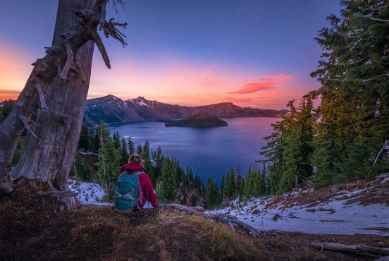 best hikes crater lake oregon