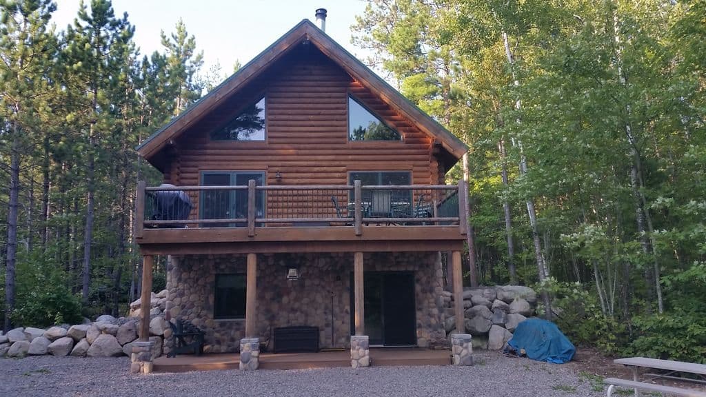 Cabin on Remote Lake