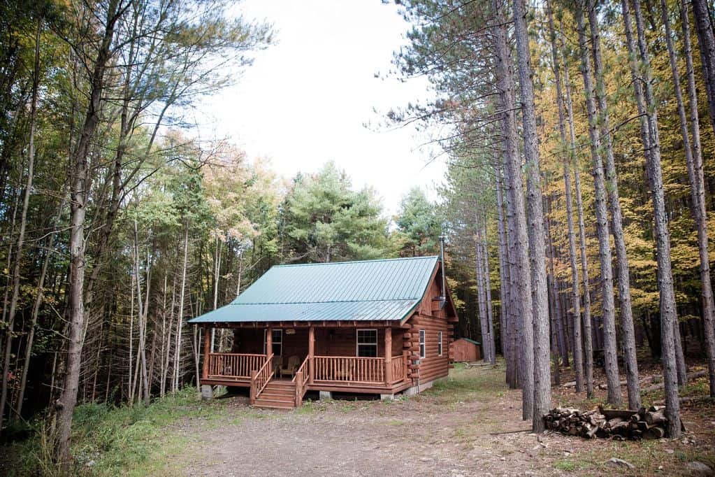 Secluded Log Cabin