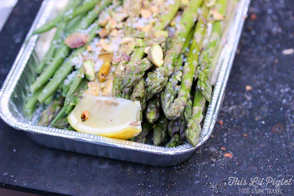 campfire asparagus green beens