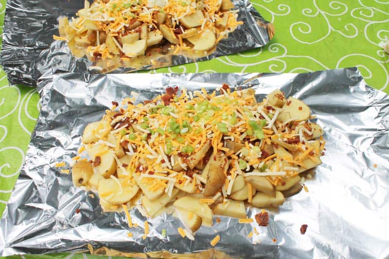 campfire loaded potato recipe