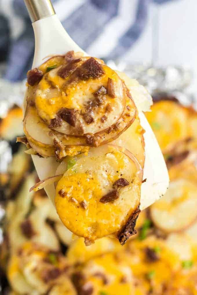 campfire potatoes