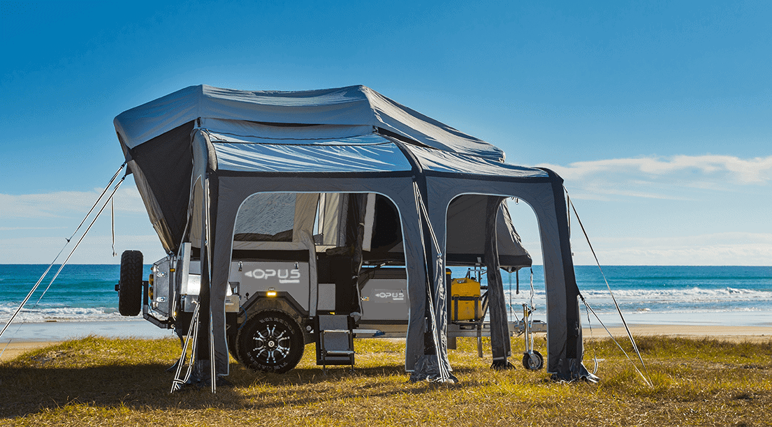 This is one of the best pop-up campers for anyone who wants an easy set up 