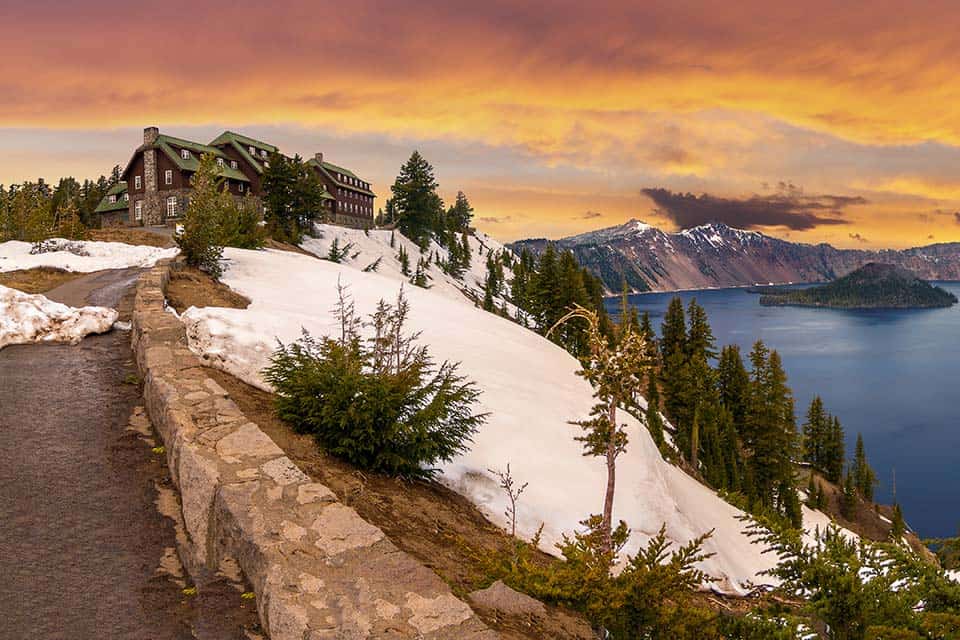 crater lake road trip