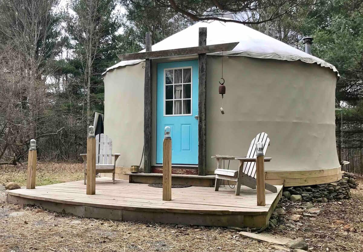 Mariaville Goat Farm Yurt