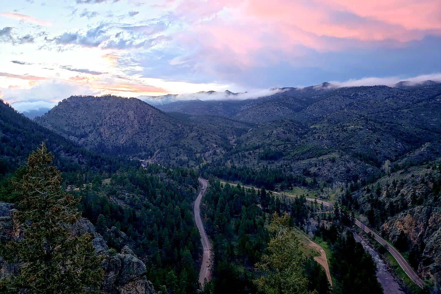 Pingree Park Road free camping colorado