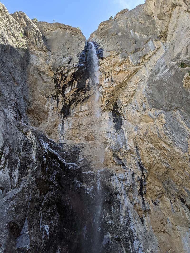 big falls mt charleston