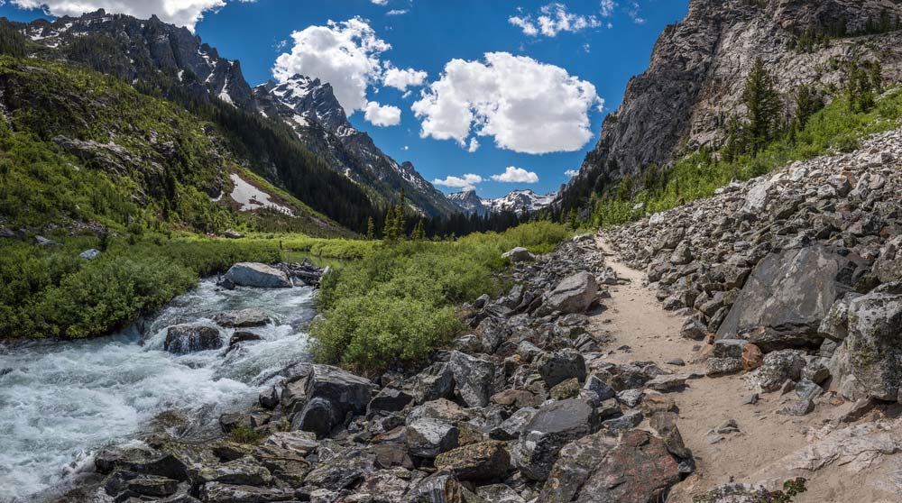 cascade canyon trail grand teton