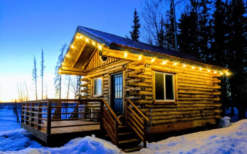 Tiny Alaska Cabin