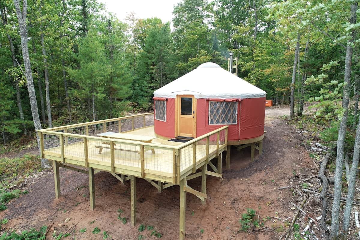 bayfield glamping yurt