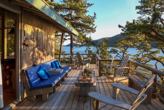 acadia maine secluded cabin