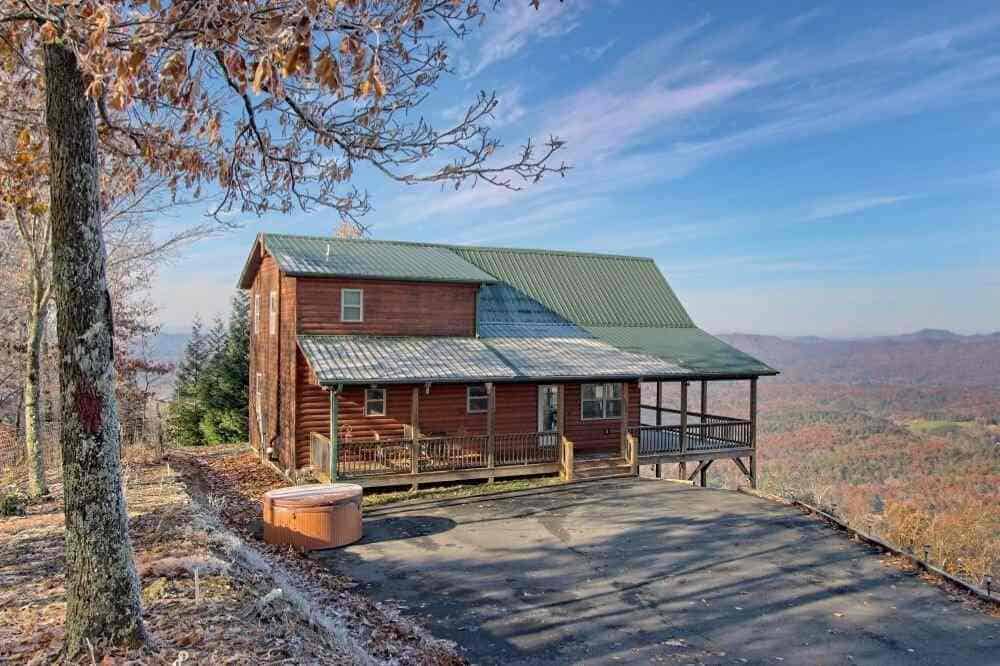 blue ridge cabin rental murphy nc