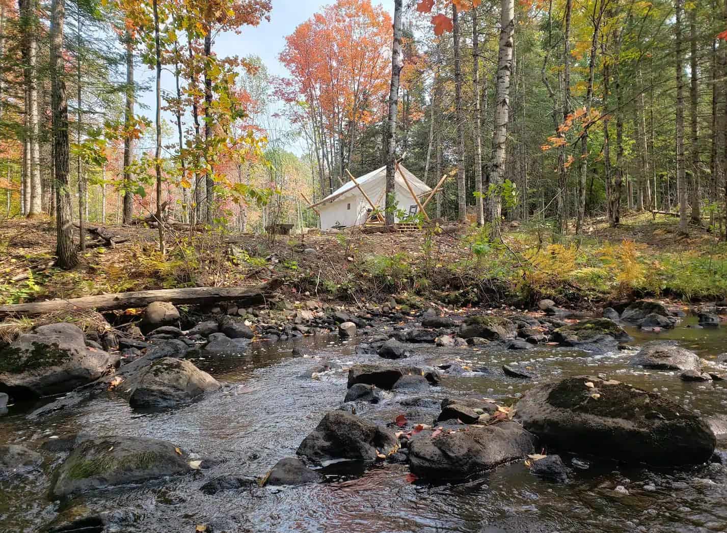 glamping wisconsin rentals