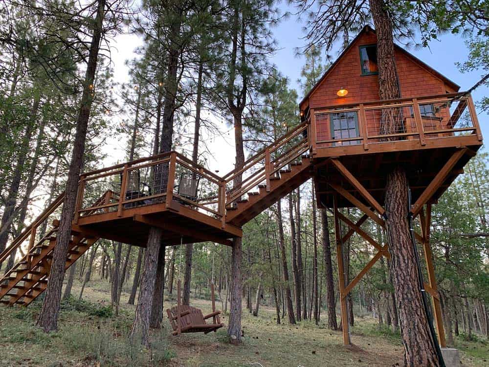 secluded washington treehouse rental