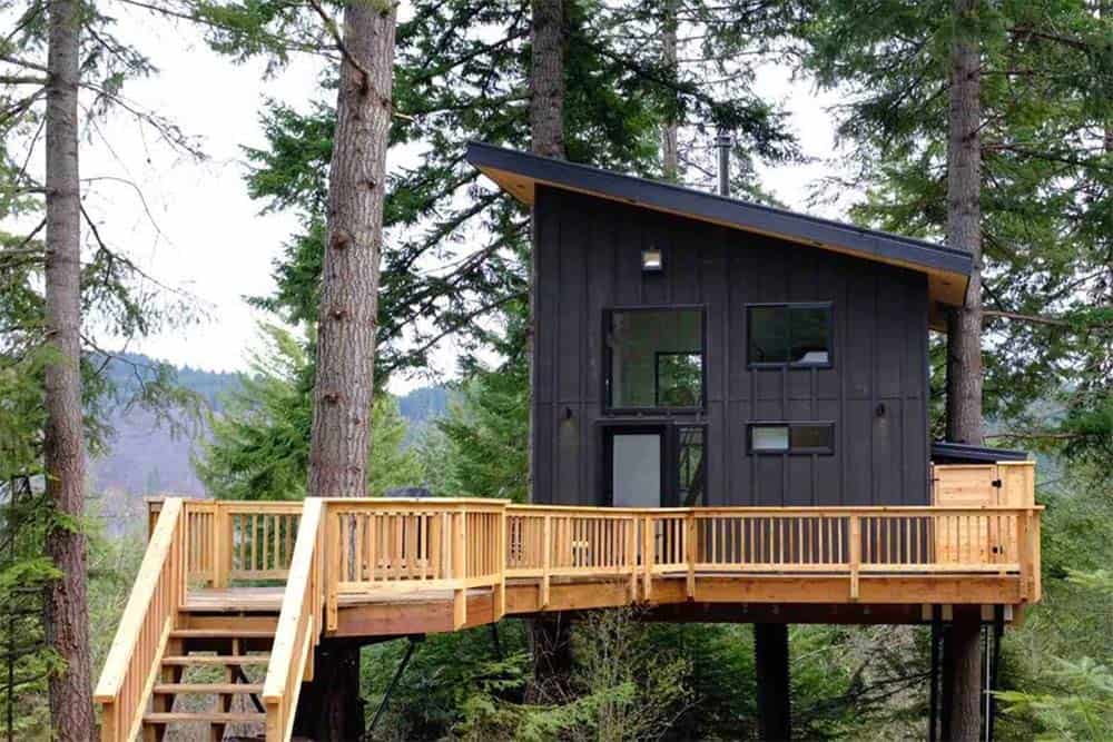 treehouse rental mount adams