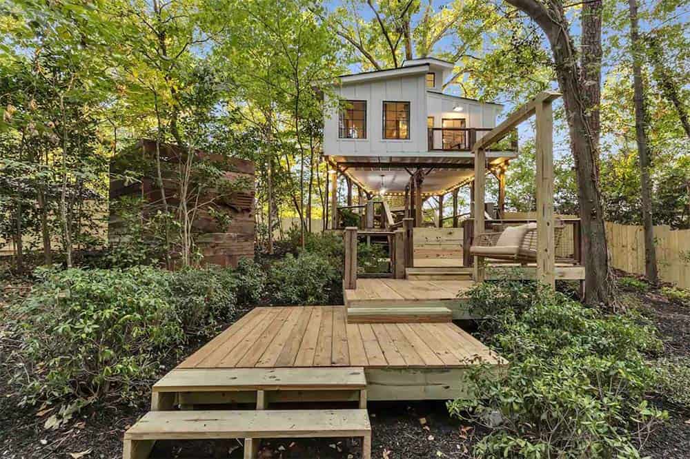 ATL treehouse airbnb georgia